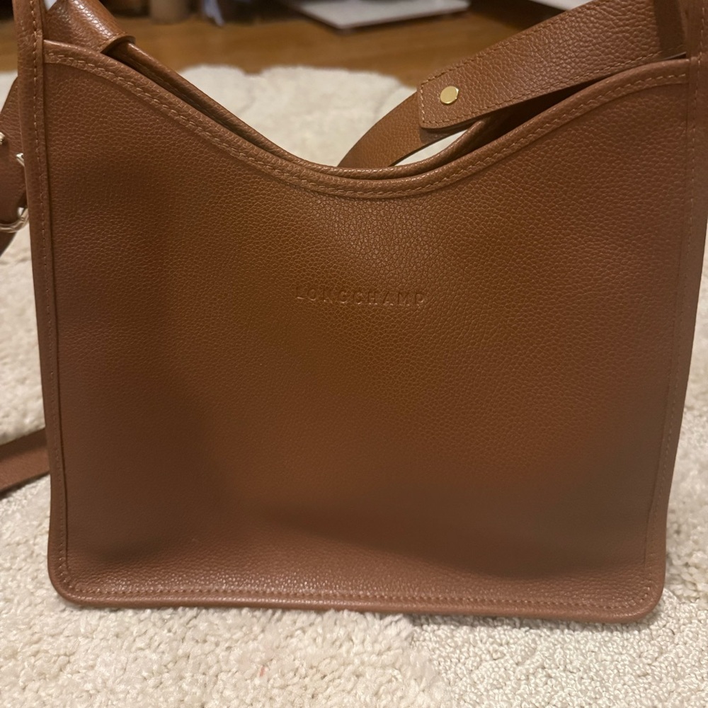 Longchamp Tan Crossbody Bag